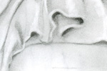 Study of Michelangelo's Pieta, Rome 09/19/04